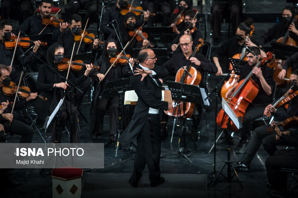 تصاویر: اجرای ارکستر سمفونیک تهران به رهبری نصیر حیدریان