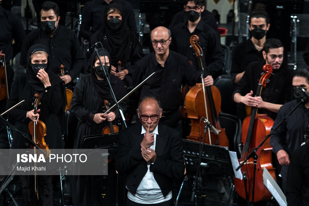 تصاویر: اجرای ارکستر سمفونیک تهران به رهبری نصیر حیدریان