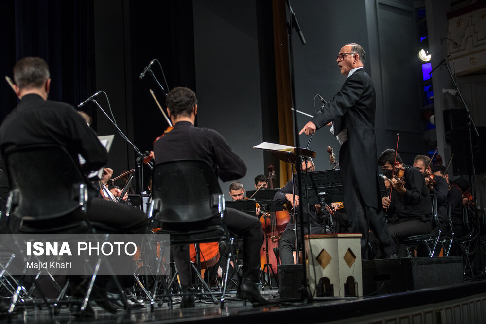 تصاویر: اجرای ارکستر سمفونیک تهران به رهبری نصیر حیدریان