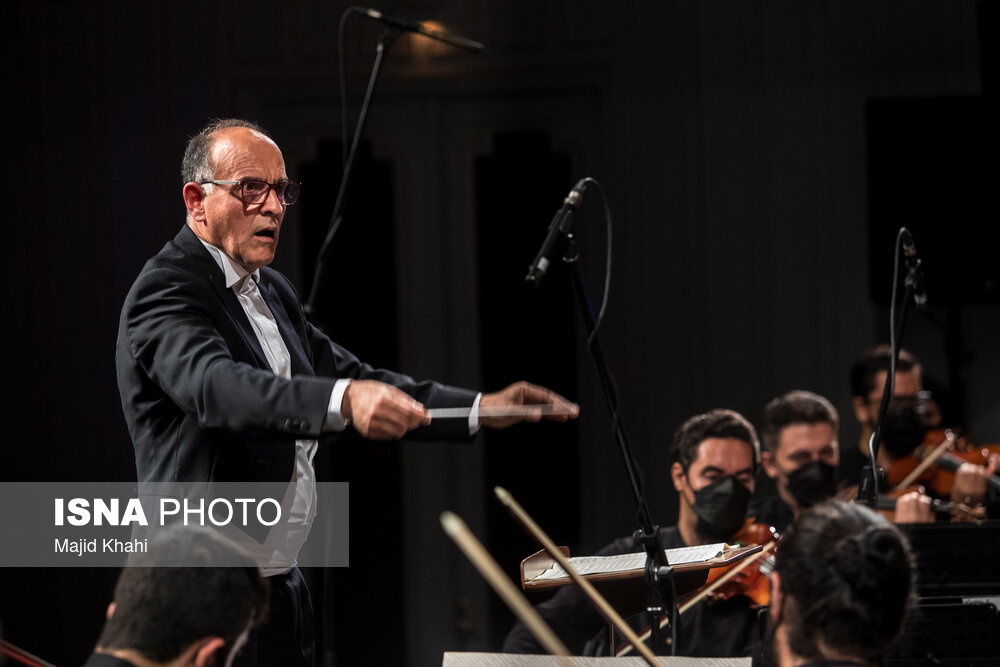 تصاویر: اجرای ارکستر سمفونیک تهران به رهبری نصیر حیدریان