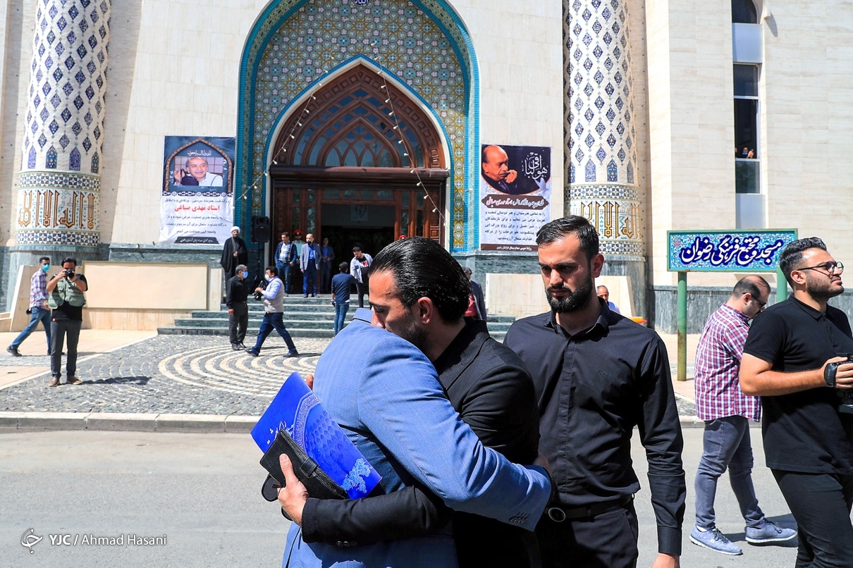 تصاویر: تشییع پیکر مهدی صباغی - مشهد