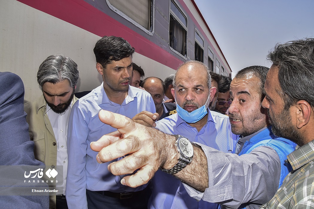 تصاویر: خروج قطار مسافربری مشهد به یزد از ریل