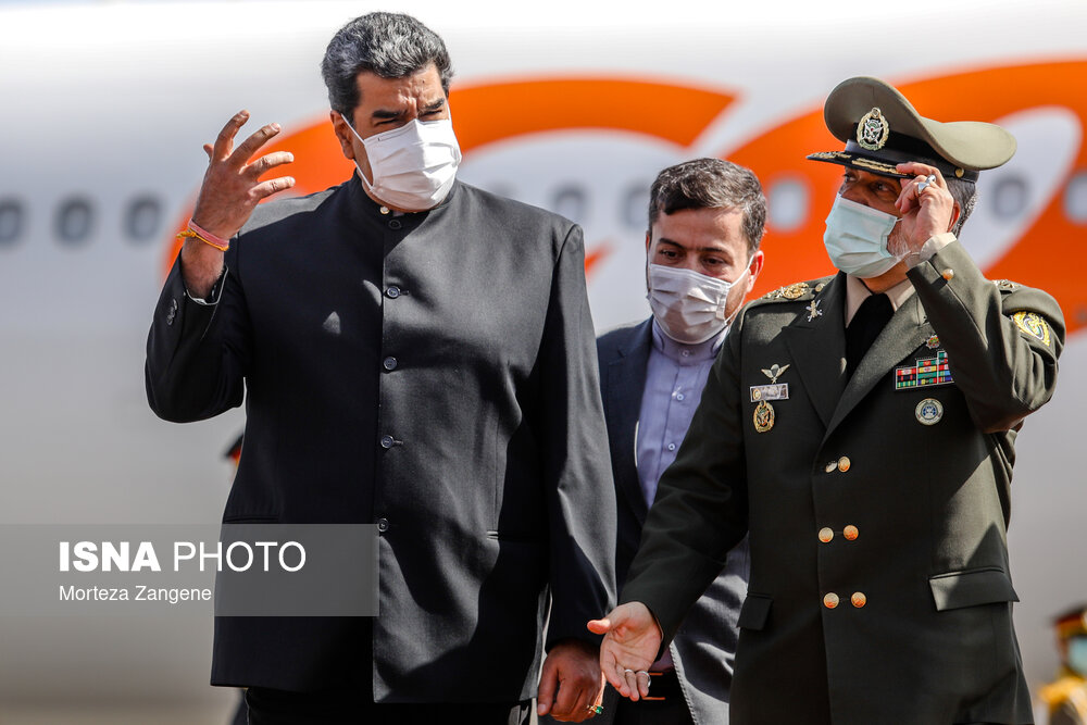 تصاویر: ورود رییس جمهور ونزوئلا به ایران