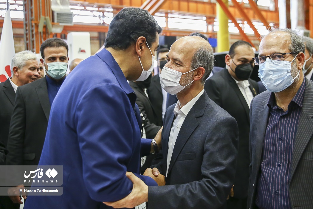 تصاویر: بازدید رییس جمهور ونزوئلا از شرکت مپنا