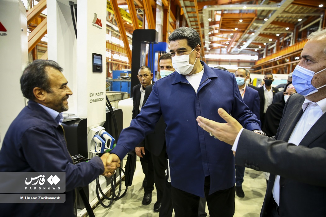 تصاویر: بازدید رییس جمهور ونزوئلا از شرکت مپنا