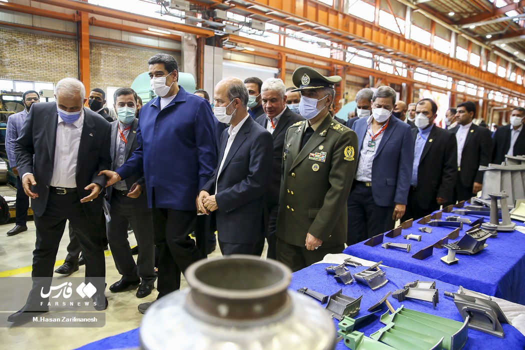 تصاویر: بازدید رییس جمهور ونزوئلا از شرکت مپنا