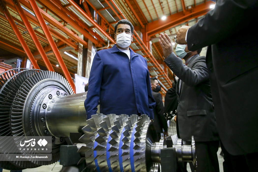 تصاویر: بازدید رییس جمهور ونزوئلا از شرکت مپنا