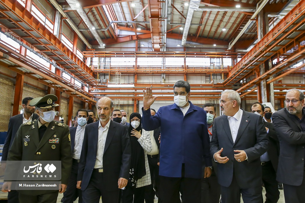 تصاویر: بازدید رییس جمهور ونزوئلا از شرکت مپنا