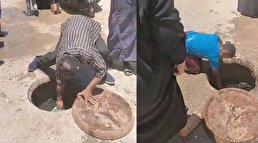 ویدیو / ماجرای عجیب شفاگرفتن با آب فاضلاب در مصر