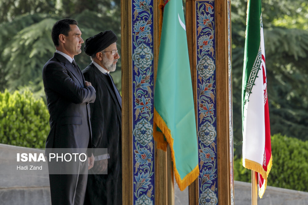 تصاویر: استقبال رسمی از رییس جمهور ترکمنستان