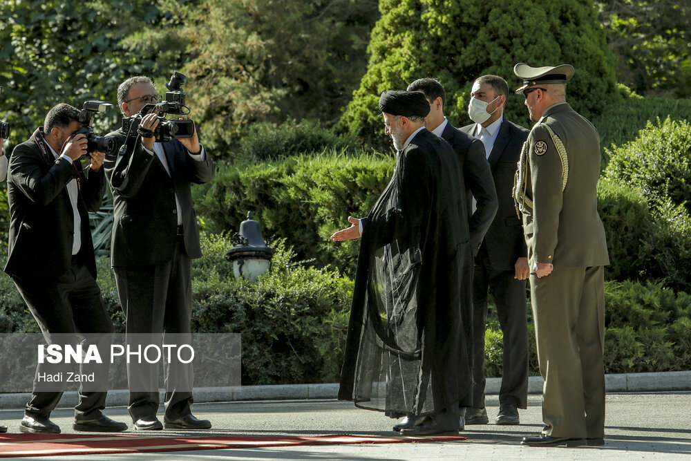 تصاویر: استقبال رسمی از رییس جمهور ترکمنستان