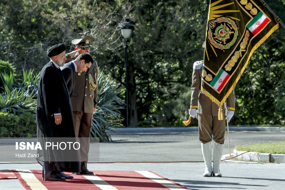 تصاویر: استقبال رسمی از رییس جمهور ترکمنستان