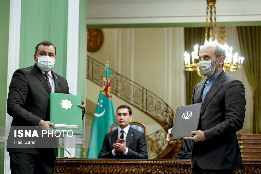 تصاویر: استقبال رسمی از رییس جمهور ترکمنستان
