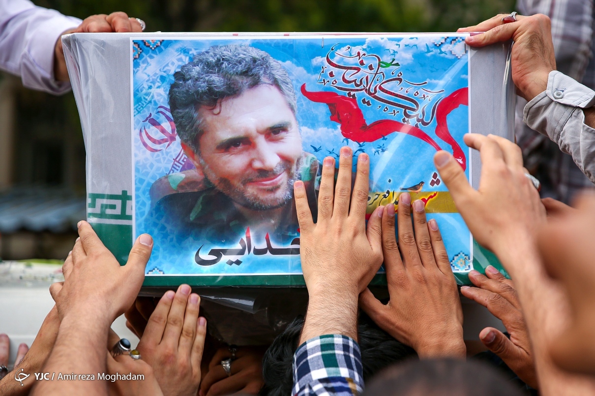 تصاویر: وداع با شهید &laquo;صیاد خدایی&raquo;