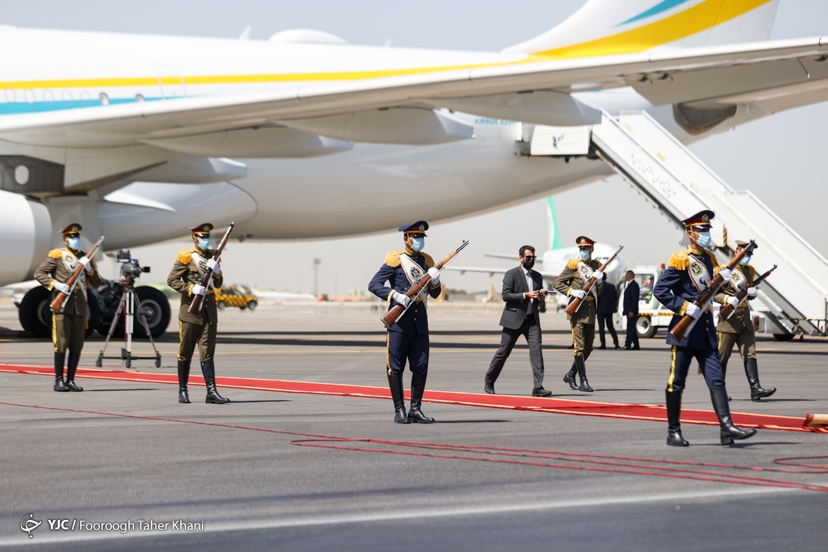 تصاویر: ورود رئیس جمهور قزاقستان به تهران
