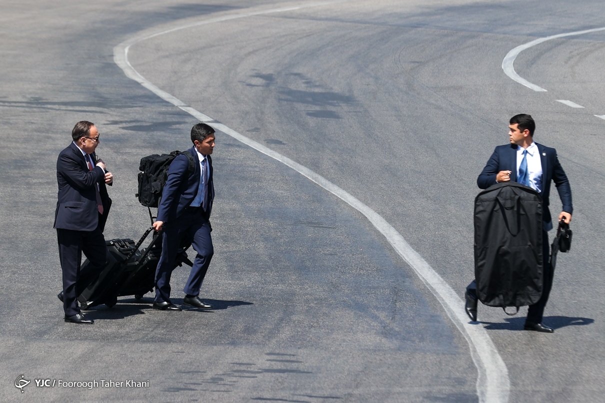 تصاویر: ورود رئیس جمهور قزاقستان به تهران