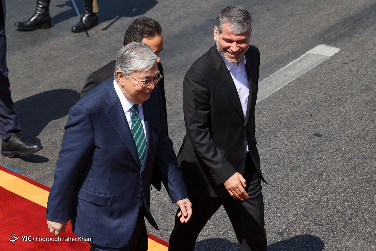 تصاویر: ورود رئیس جمهور قزاقستان به تهران