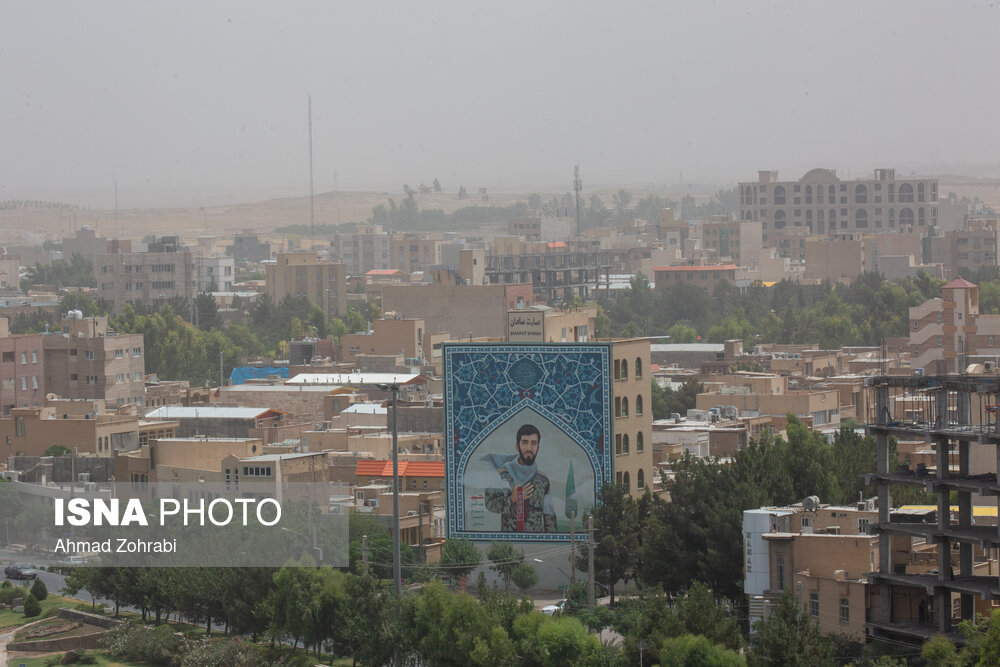 تصاویر: آلودگی شدید هوای شهر قم