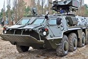 ویدیو / لحظه انهدام نفربر زرهی «BTR» در اوکراین
