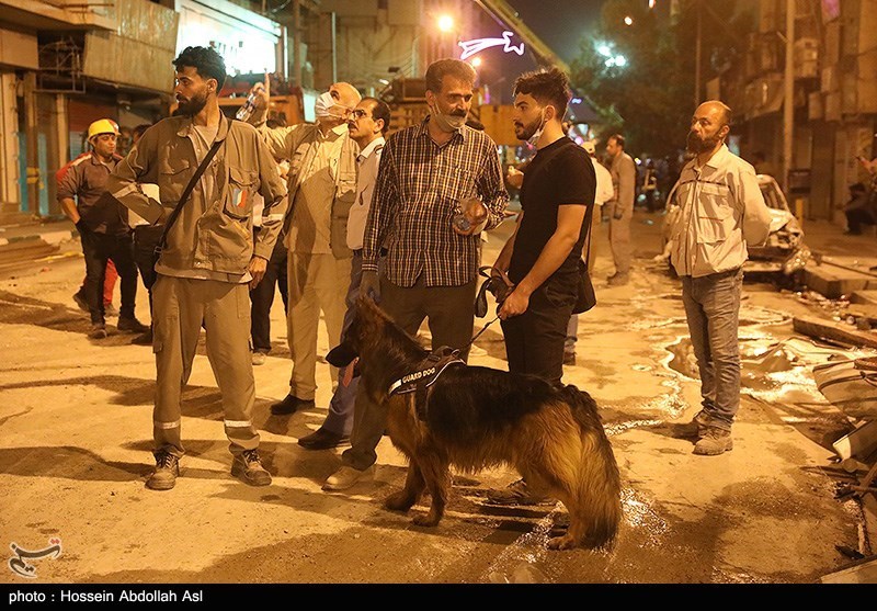 تصاویر: پنجمین روز آواربرداری ساختمان مترو پل