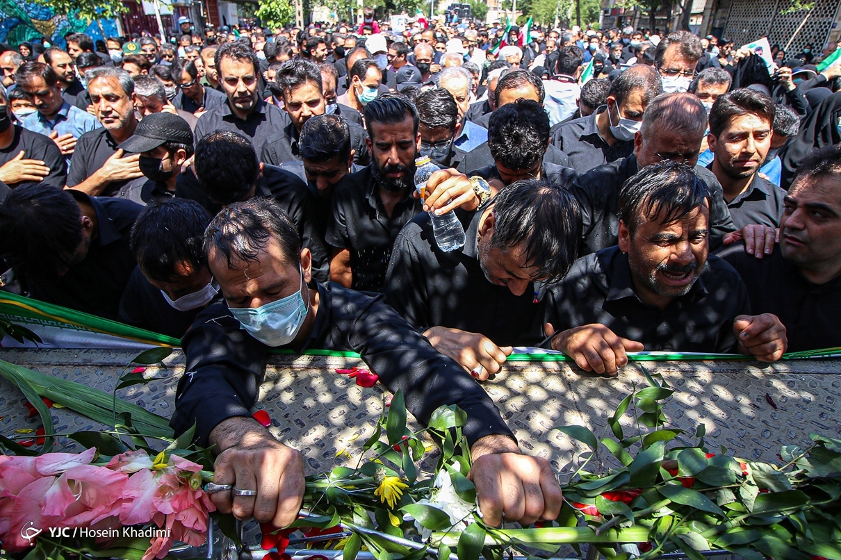 تصاویر: تشییع &laquo;احسان قدبیگی&raquo; شهید صنعت دفاعی - اراک