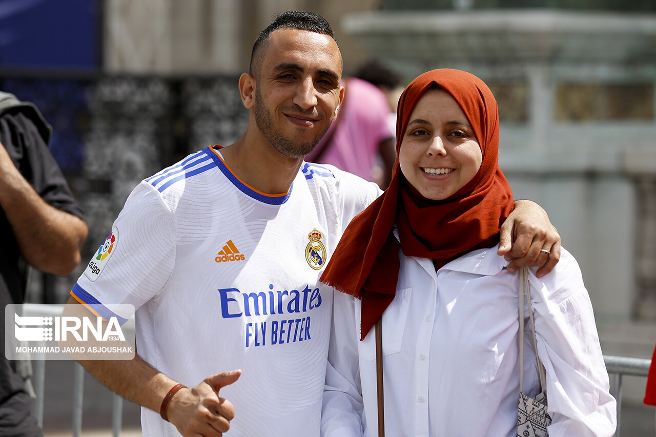 تصاویر: در حاشیه فینال لیگ قهرمانان اروپا ۲۰۲۲