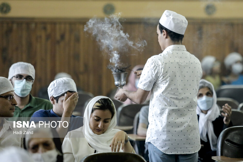 تصاویر: آیین «گهنبار زرتشتیان» در مدرسه فیروز بهرام
