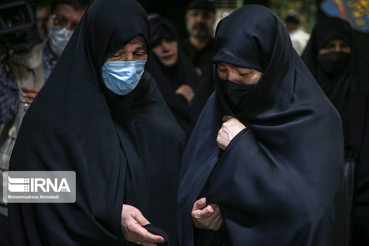 تصاویر: مراسم وداع با پیکر مادر ژاپنی شهید دفاع مقدس