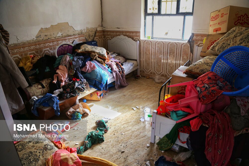 تصاویر: روستای سایه خوش هرمزگان در دومین روز پس از زلزله