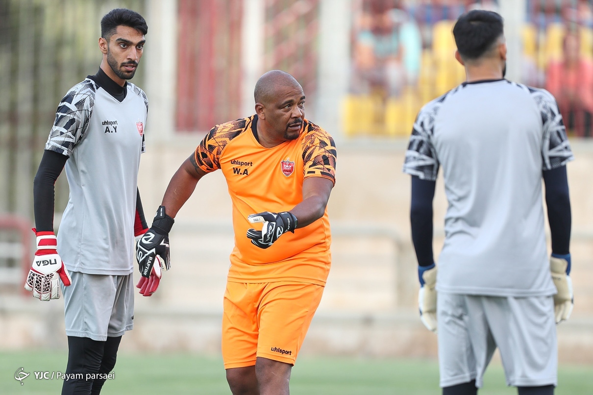 تصاویر: تمرین تیم فوتبال پرسپولیس