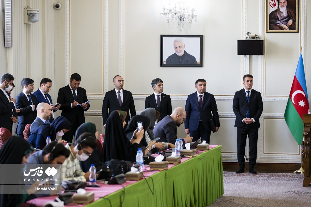 تصاویر: دیدار وزیر خارجه جمهوری آذربایجان با امیرعبداللهیان