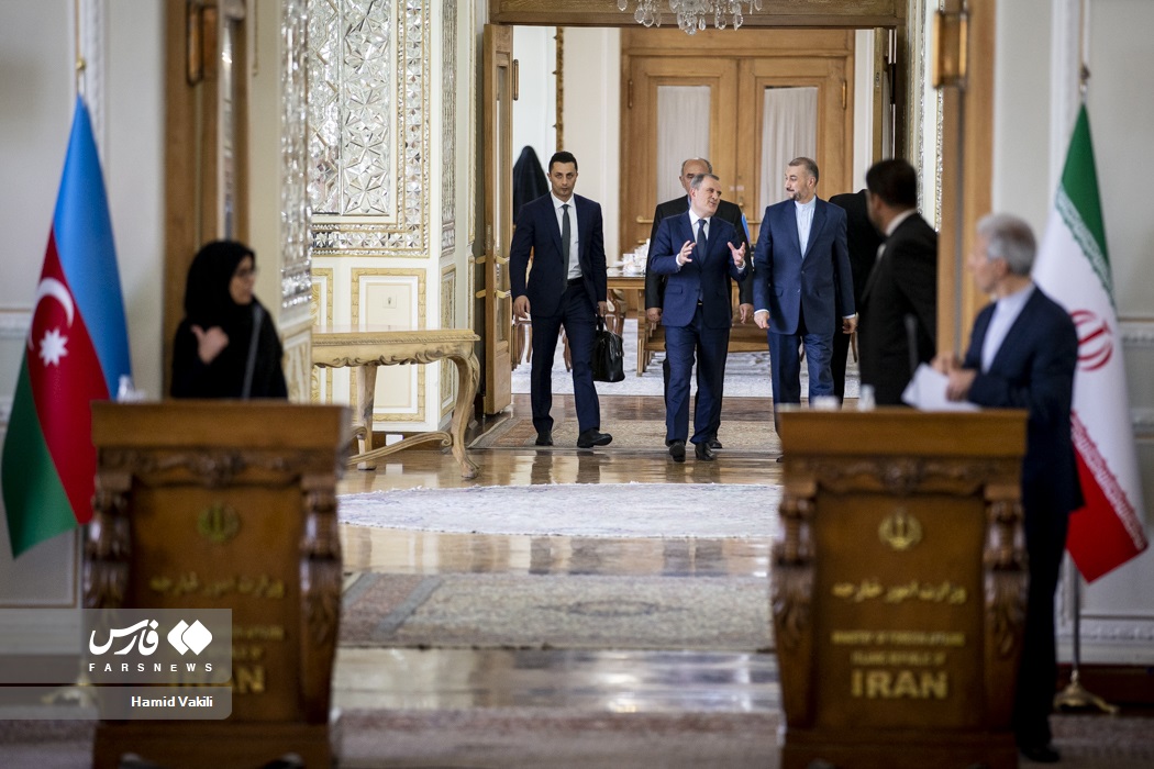 تصاویر: دیدار وزیر خارجه جمهوری آذربایجان با امیرعبداللهیان