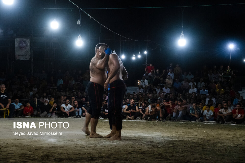 تصاویر: مسابقات کشتی «گیله‌مردی»