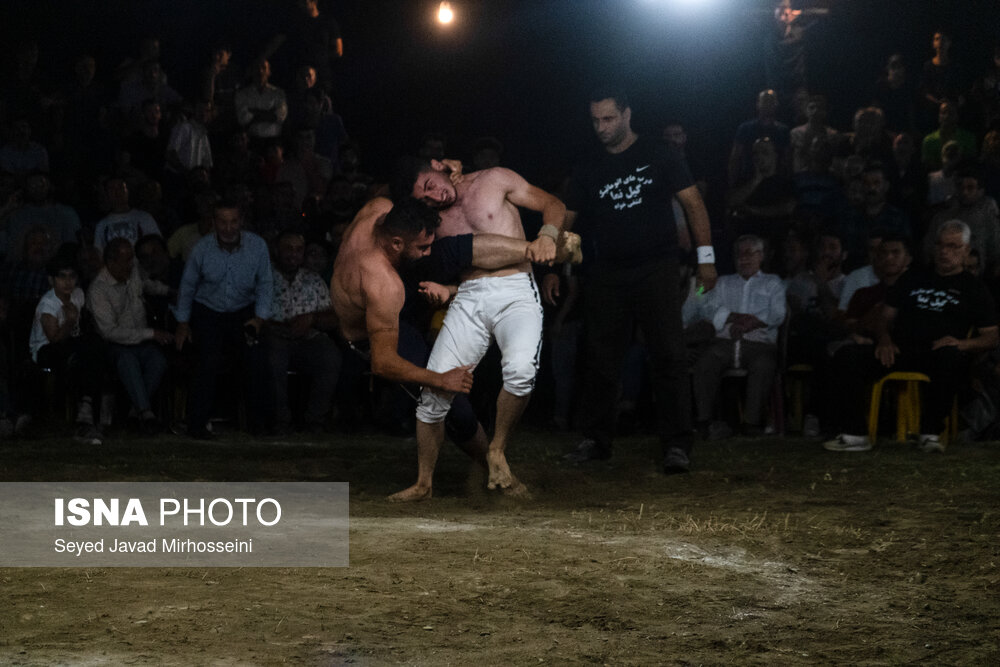 تصاویر: مسابقات کشتی «گیله‌مردی»