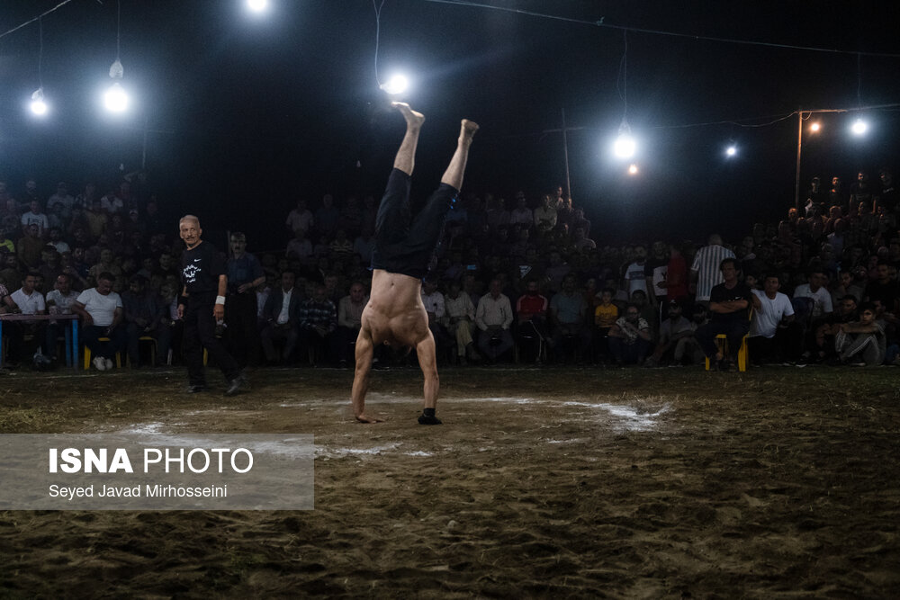 تصاویر: مسابقات کشتی «گیله‌مردی»