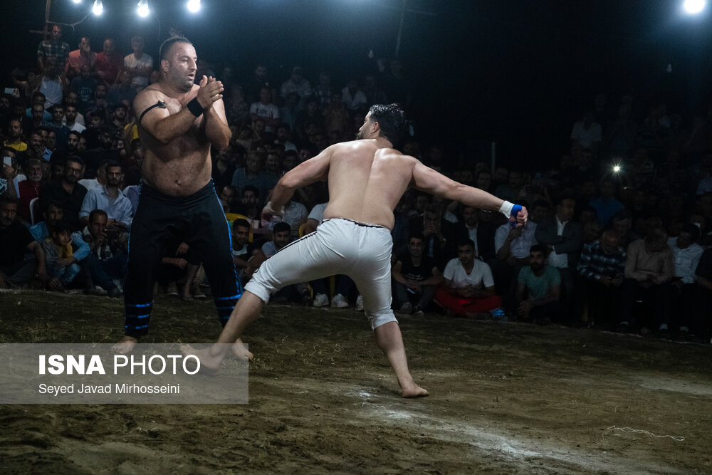 تصاویر: مسابقات کشتی «گیله‌مردی»