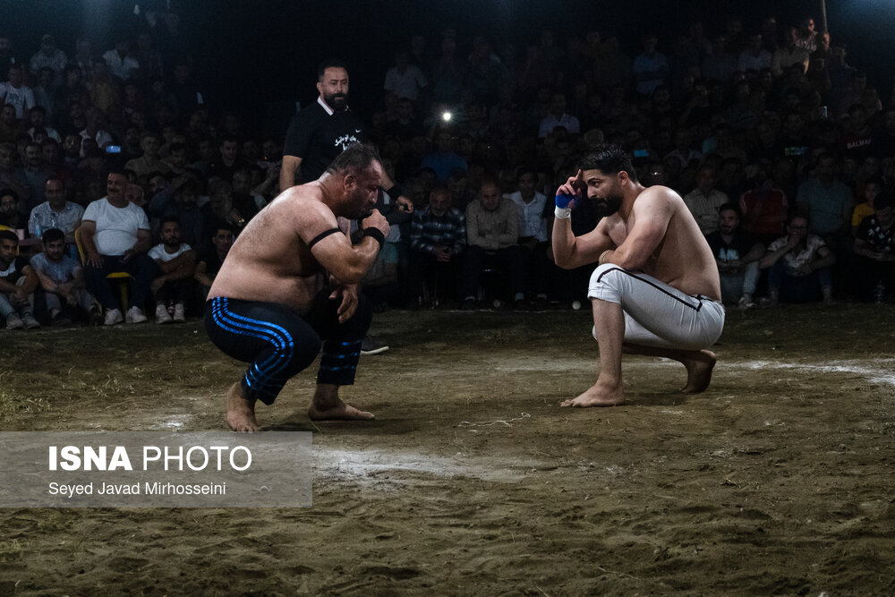تصاویر: مسابقات کشتی «گیله‌مردی»