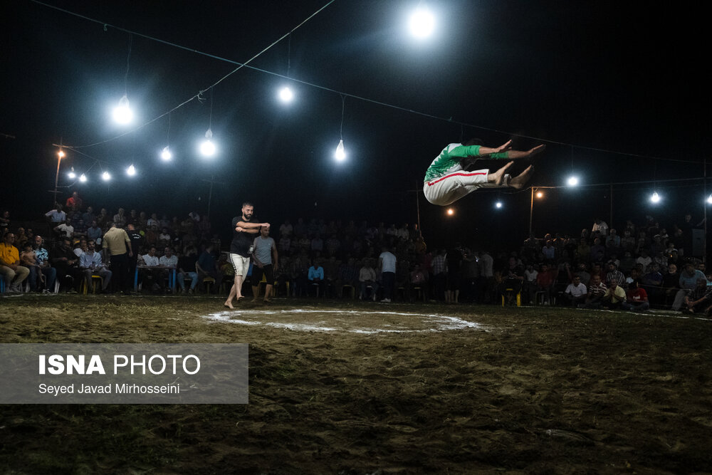 تصاویر: مسابقات کشتی «گیله‌مردی»