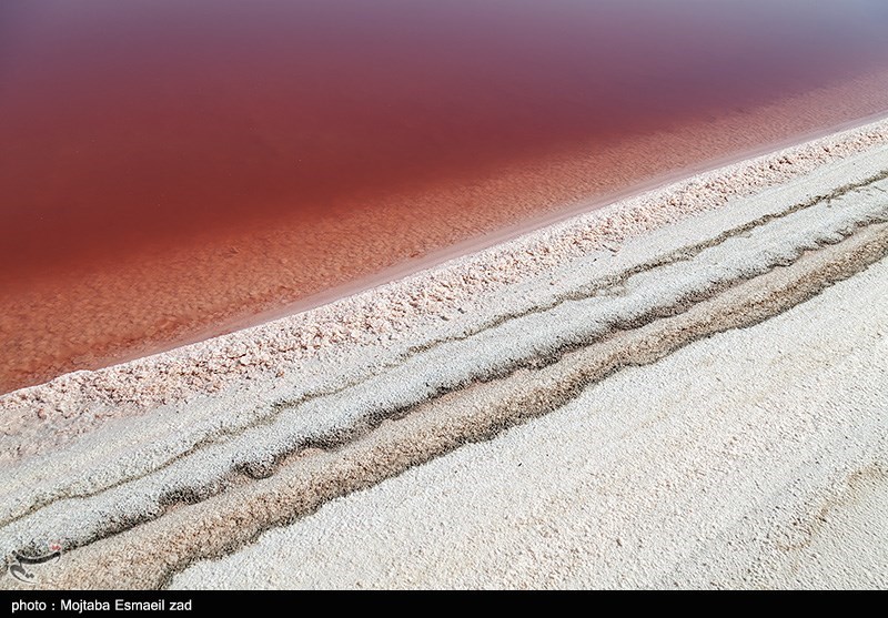 تصاویر: وضعیت قرمز دریاچه ارومیه