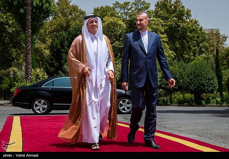 تصاویر: دیدار وزرای امور خارجه ایران و قطر