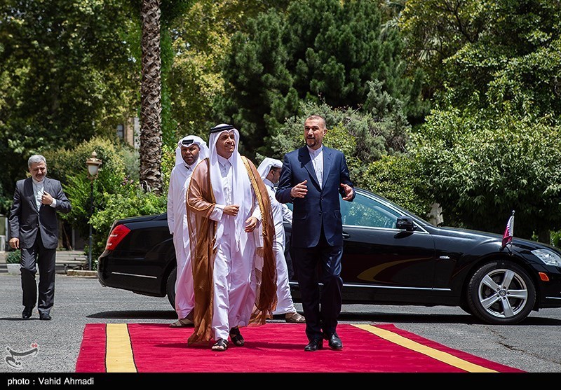 تصاویر: دیدار وزرای امور خارجه ایران و قطر