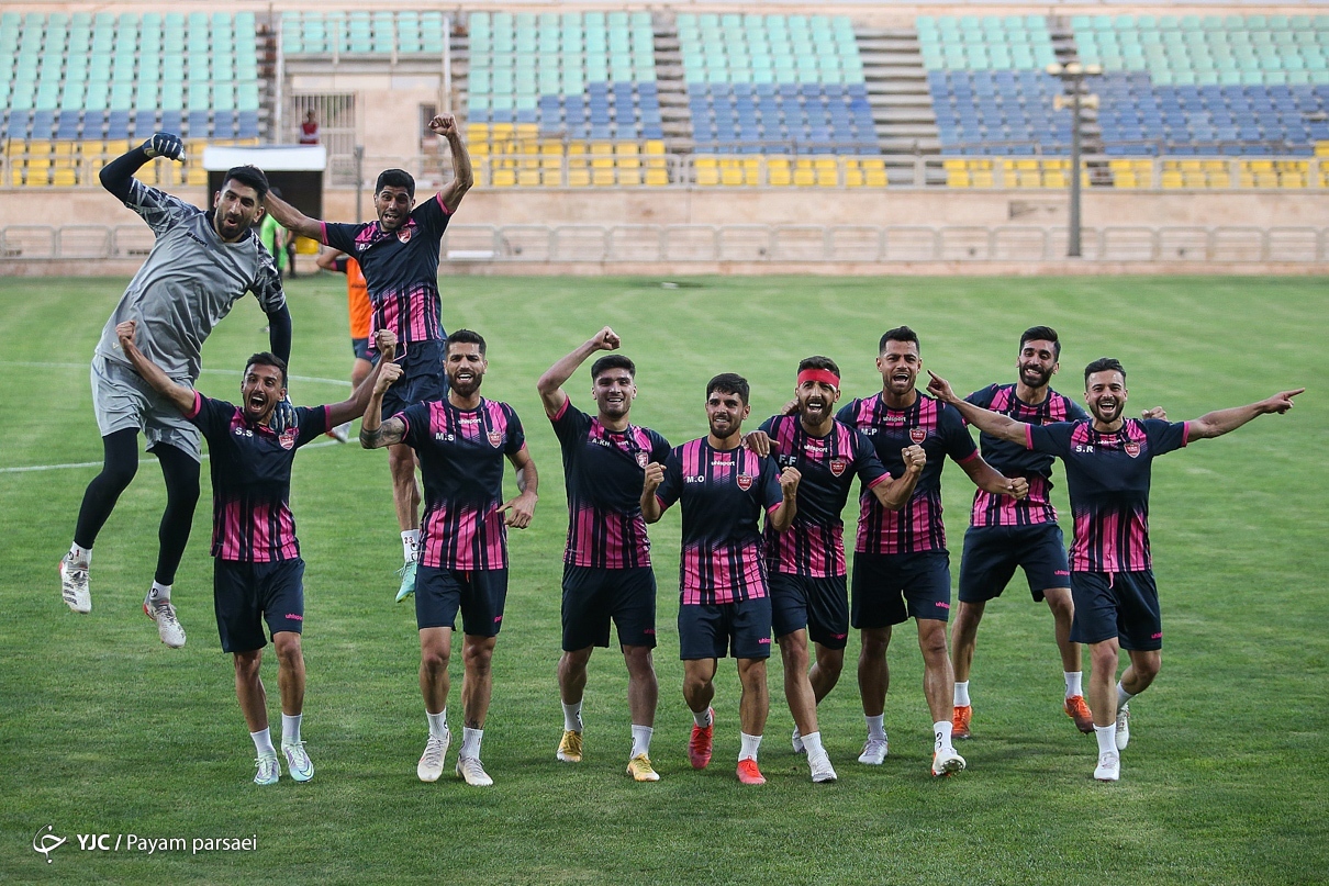 تصاویر: تمرین تیم فوتبال پرسپولیس