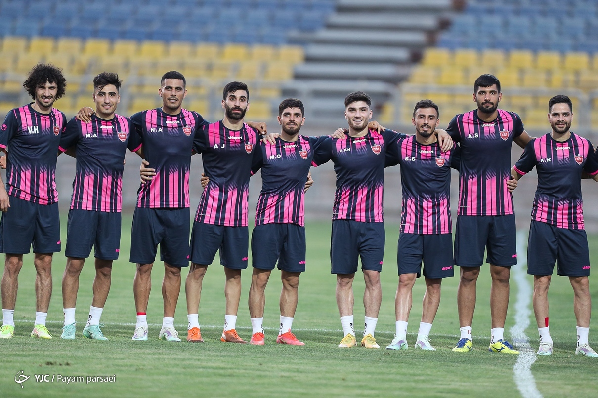 تصاویر: تمرین تیم فوتبال پرسپولیس