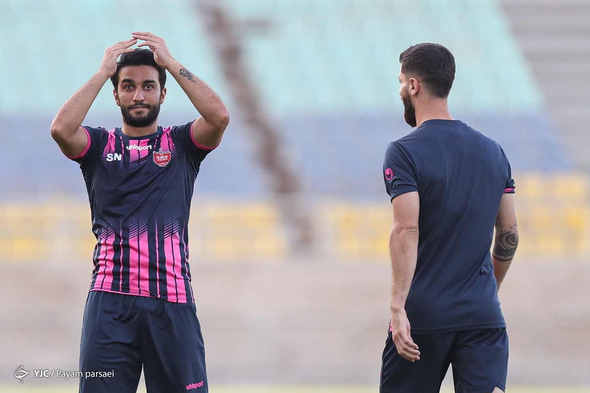 تصاویر: تمرین تیم فوتبال پرسپولیس