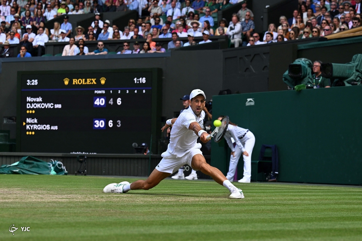 تصاویر: فینال تنیس جام ویمبلدون 2022