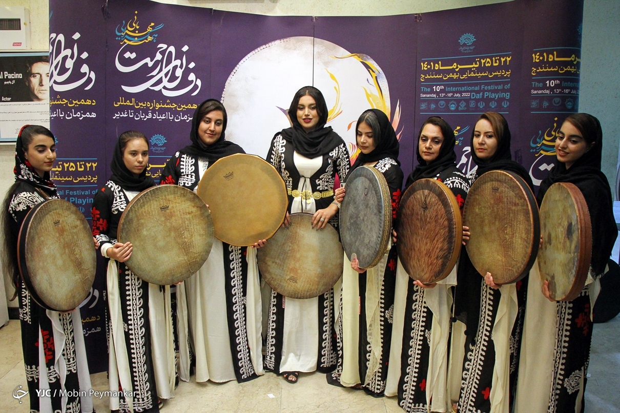 تصاویر: دهمین جشنواره دف نوای رحمت - سنندج
