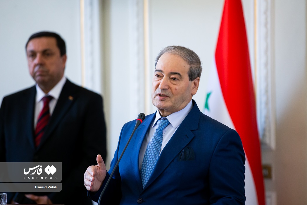 تصاویر: دیدار وزیر خارجه سوریه با امیرعبداللهیان