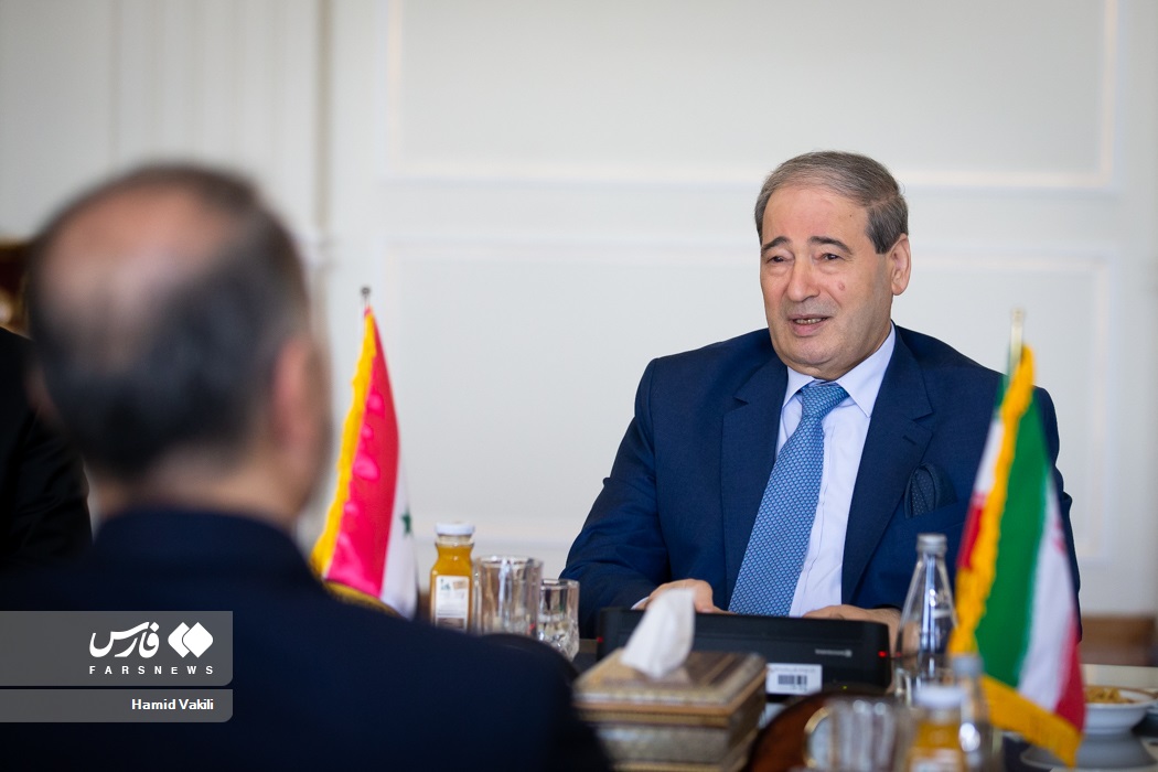 تصاویر: دیدار وزیر خارجه سوریه با امیرعبداللهیان