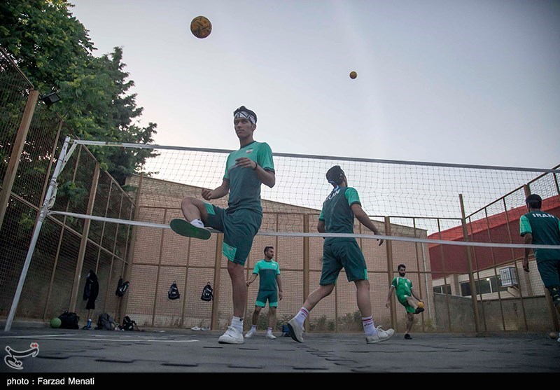 تصاویر: اردوی تیم ملی سپک تاکرا در کرمانشاه