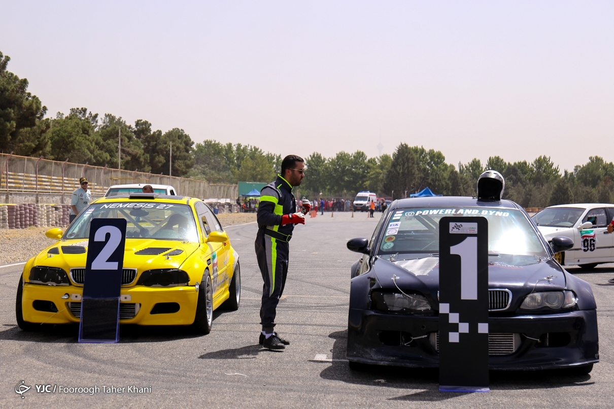 تصاویر: راند دوم مسابقات اتومبیلرانی سرعت
